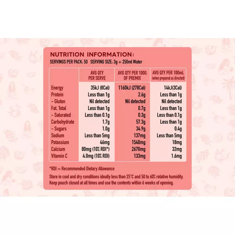 Franjo's Motherhood Hydration Powder - Blood Orange
