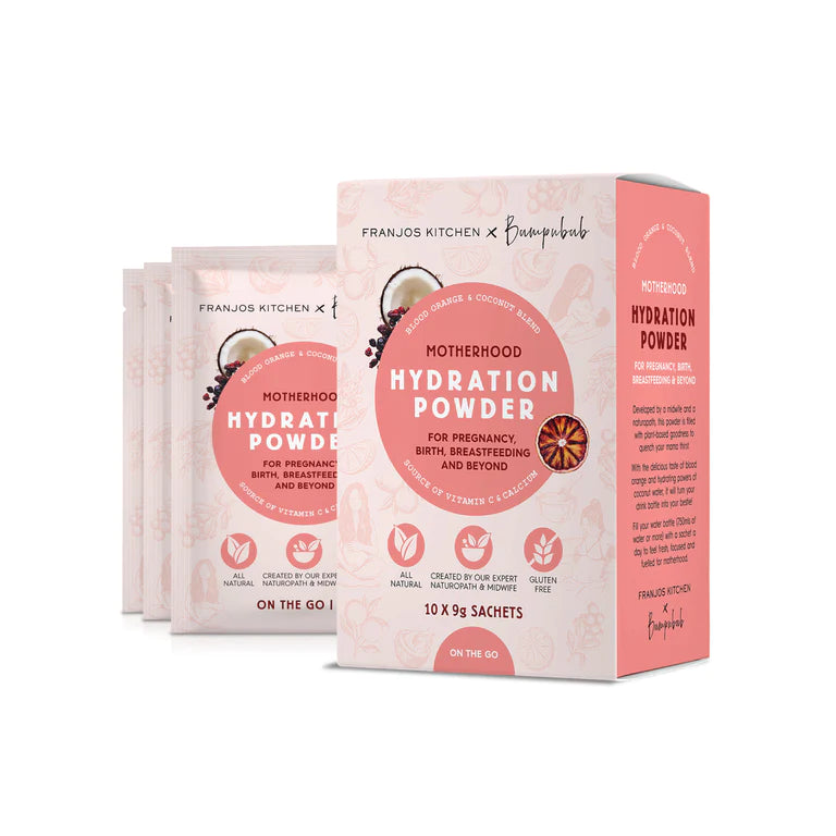 Franjo's Motherhood Hydration Powder ‘On The Go’ - Blood Orange