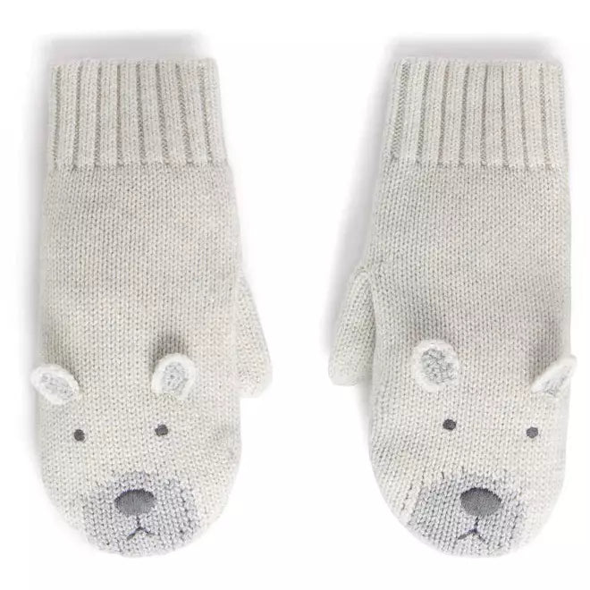New Purebaby Mittens polar Bear Cloud