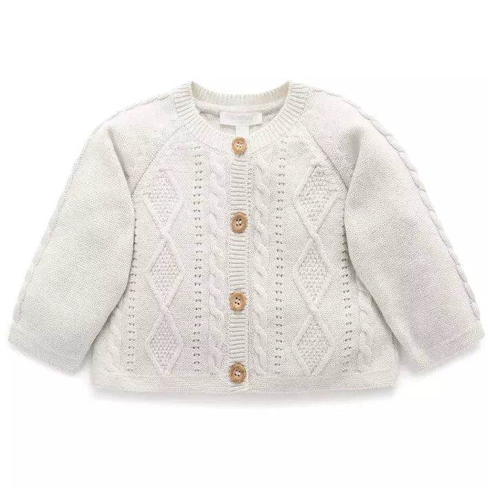 New Purebaby Cardigan Cable