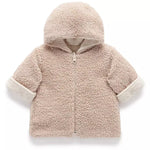 New Purebaby Jacket Fluffy Camel