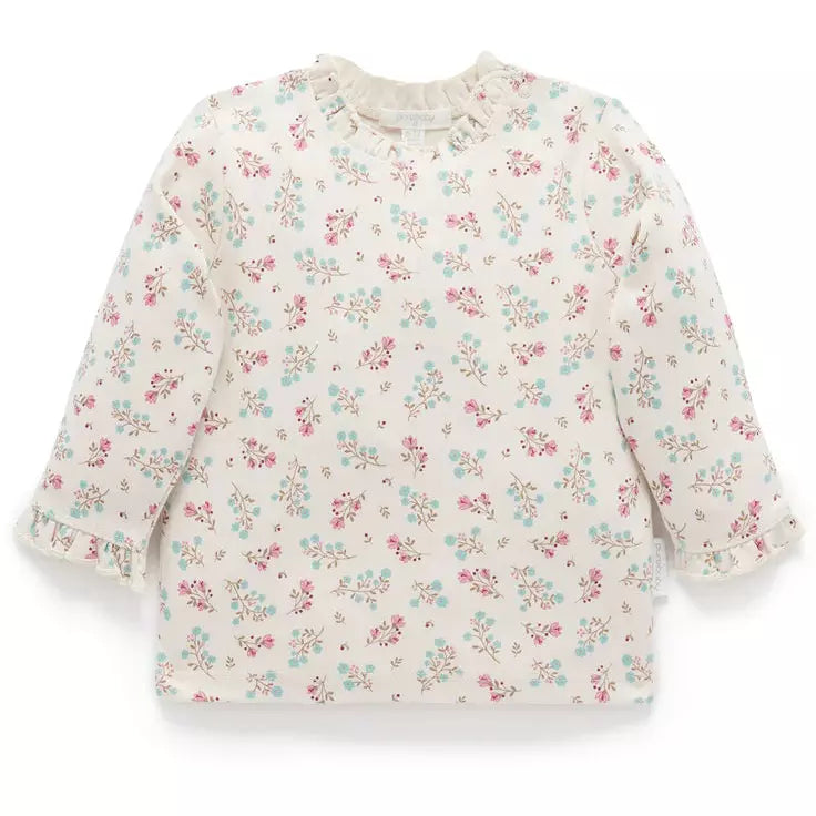 New Purebaby Tee Floral Mist
