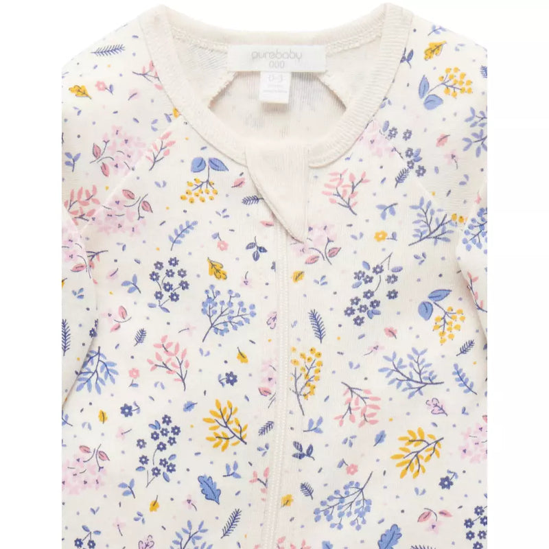New Purebaby Growsuit Floral
