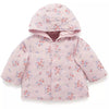 New Purebaby Jacket Reversible Dusk Posie