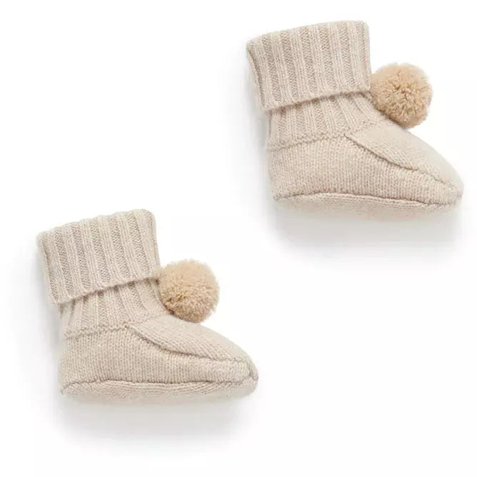 New Purebaby Cashmere Booties