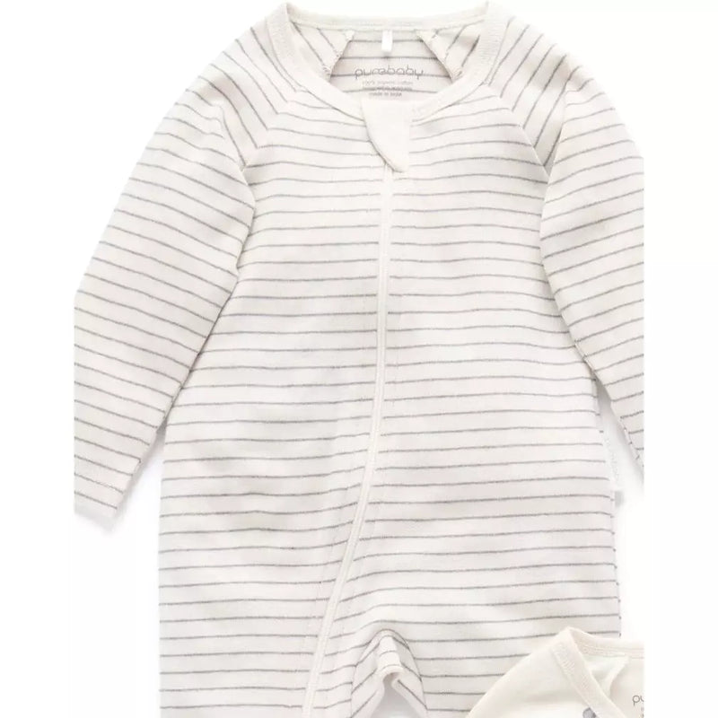 New Purebaby Growsuit 2 pack Penguin