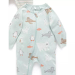 New Purebaby Growsuit 2 pack Polar