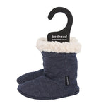 A Bedhead Fleece Booties Denim