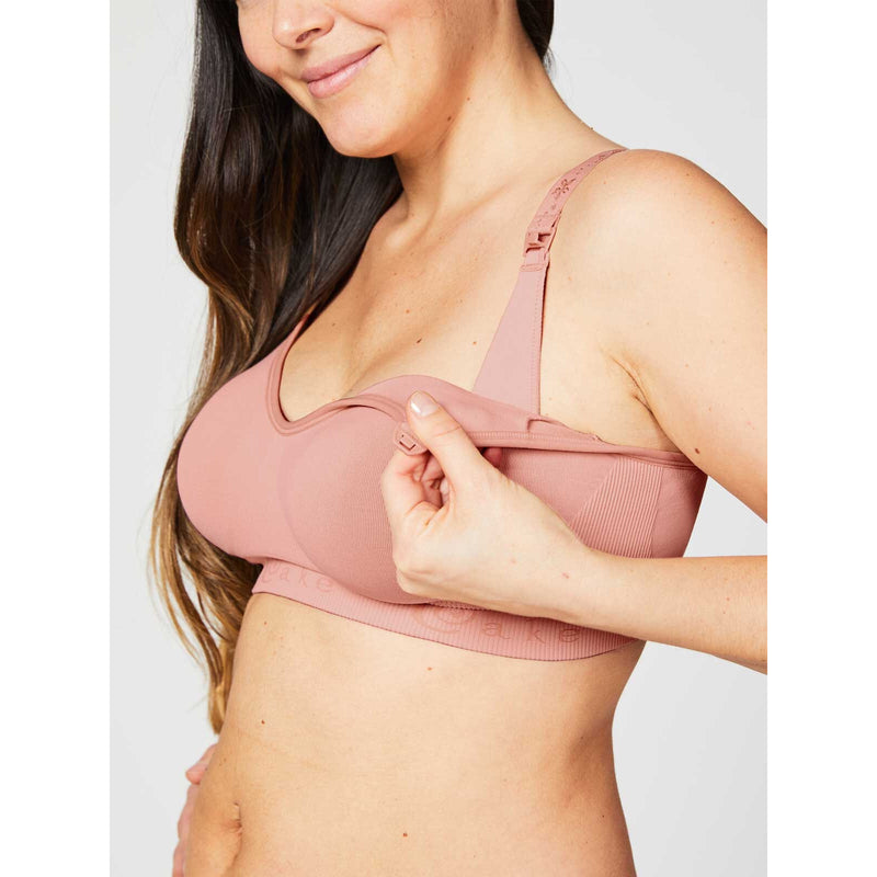 Cake Maternity Rock Candy Maternity & Nursing Bra Rosewood