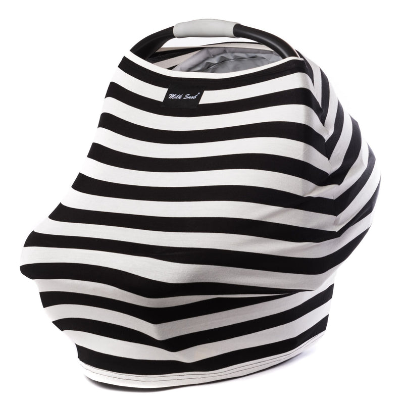 Milk Snob Cover B & W Signature Stripe