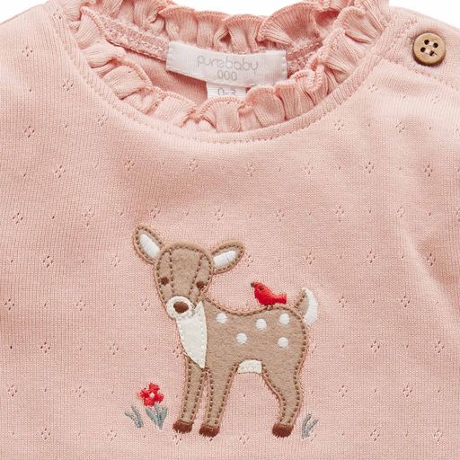 Sale Purebaby Tee Little Fawn