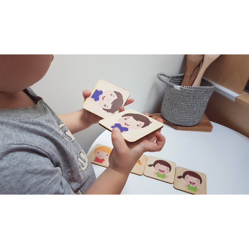 5 Little Bears Emotions Memory Game