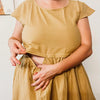 Rumi & Sol Chloe Dress Mustard