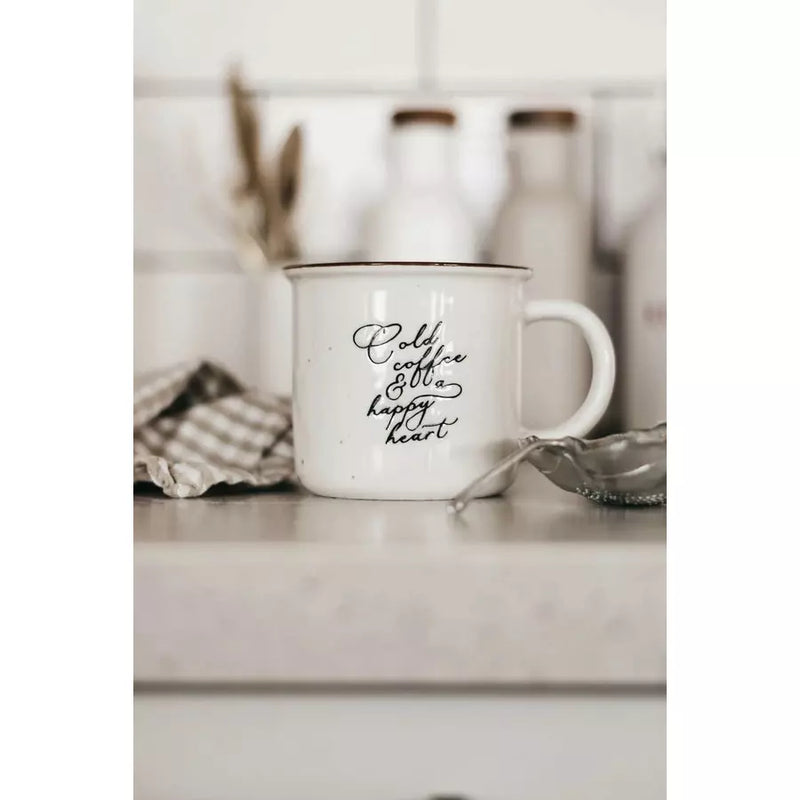 Bencer & Hazelnut Mug Cold Coffee