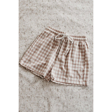 Bencer & Hazelnut Boardies Gingham
