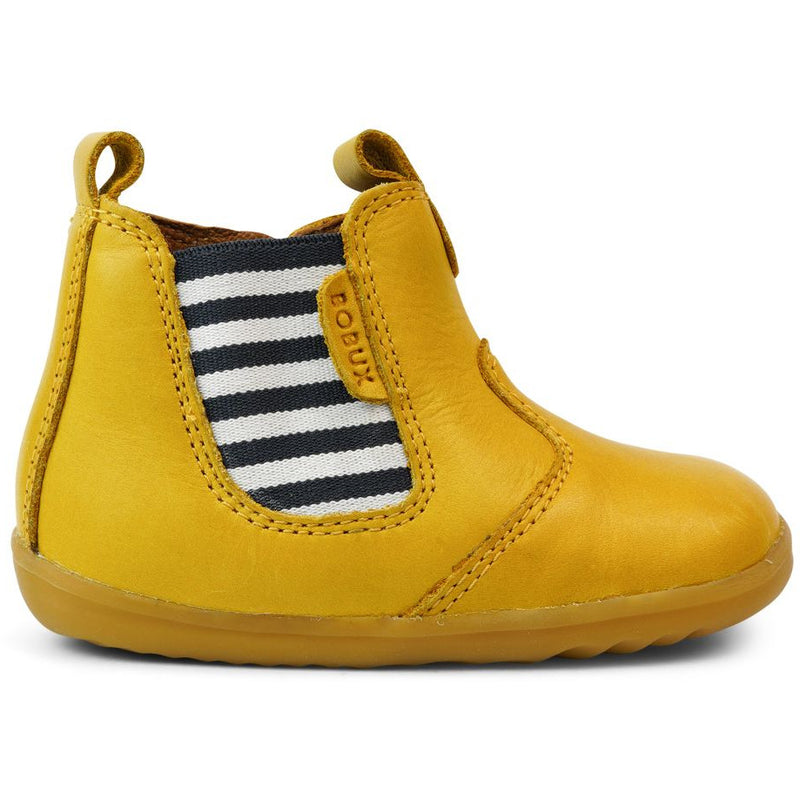 Bobux First Walker Step Up Boot Jodhpur Chartreuse