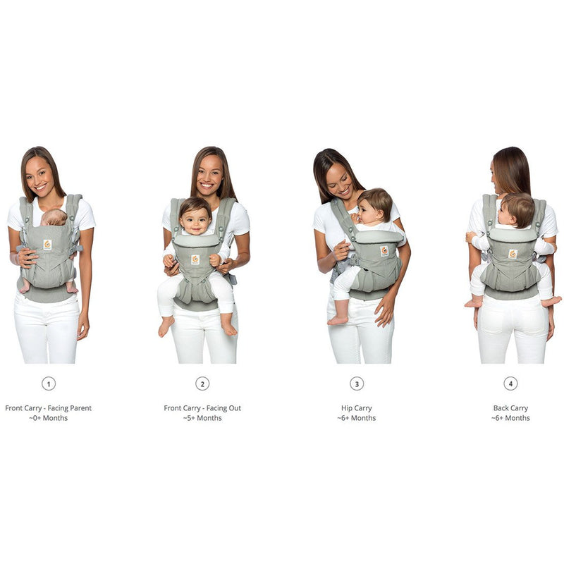 Ergobaby - Omni 360 carrier Onyx black Cool Air mesh