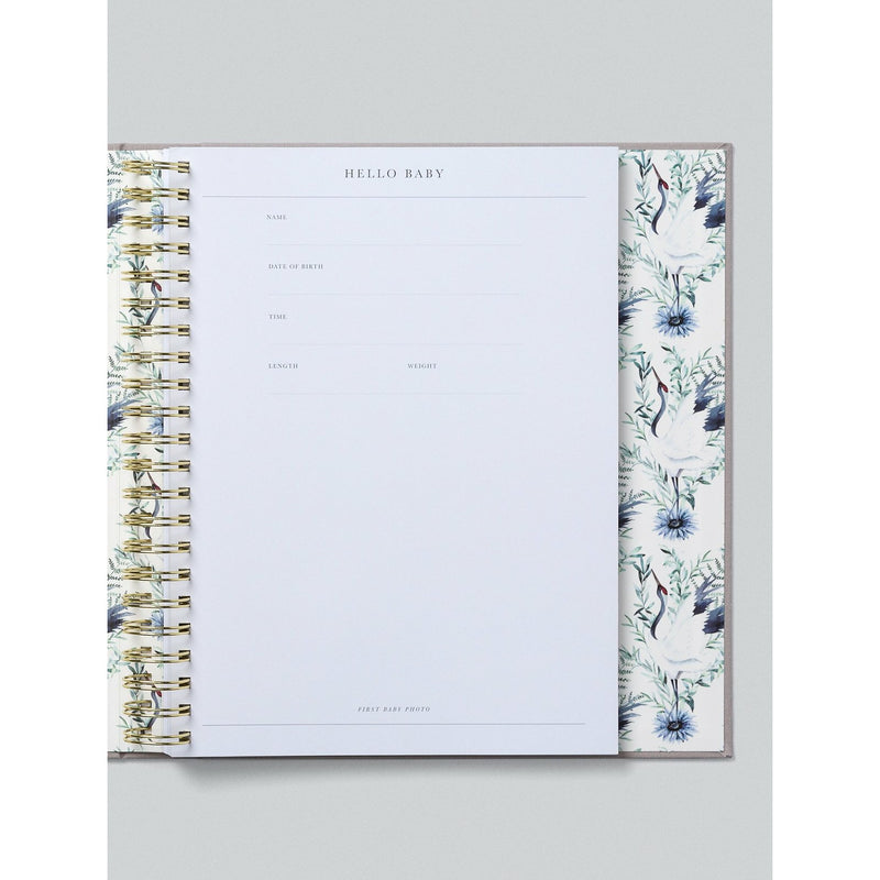Write To Me Baby Your First Five Years LIGHT GREY