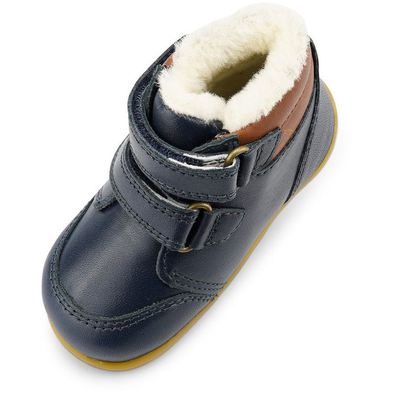 Bobux First Walker Step Up Boot Timber Artic Navy