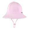 Bedhead Baby/Toddler Bucket Hat Ruffle Trim Blush