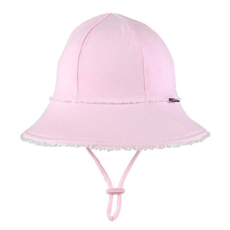 Bedhead Baby/Toddler Bucket Hat Ruffle Trim Blush