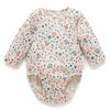 Purebaby Bodysuit Ditsy Woodland Print