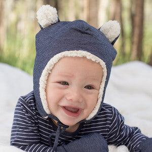 A Bedhead Beanie Fleece Denim