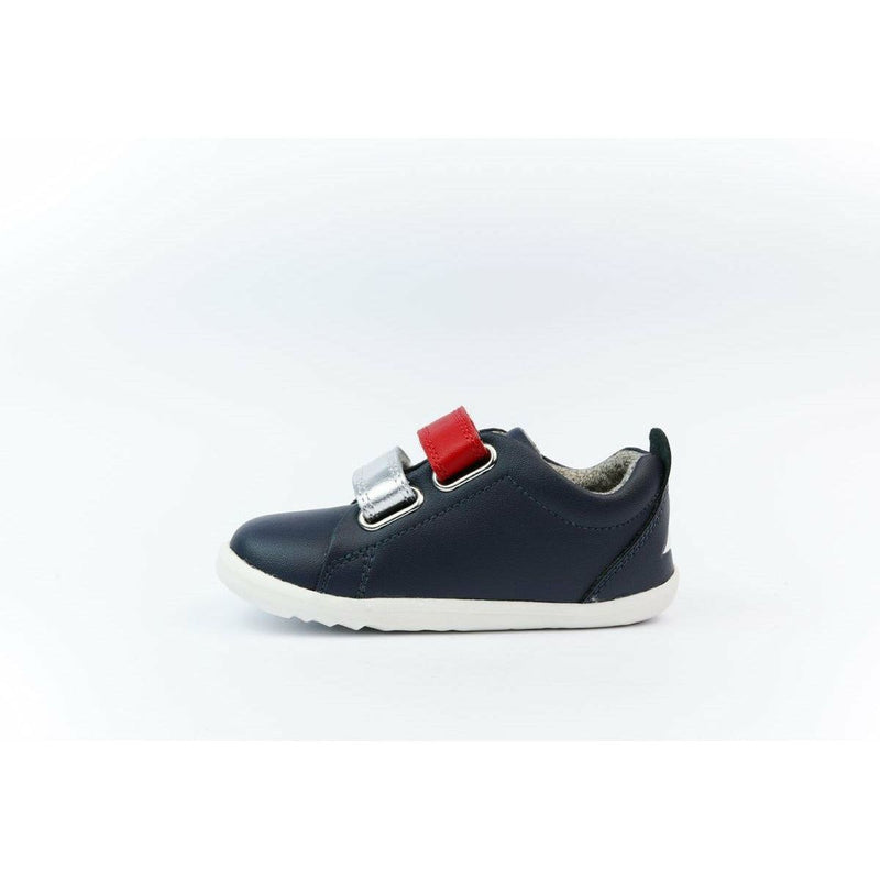 Bobux First Walker Step Up Trainer Grass Court Switch Navy