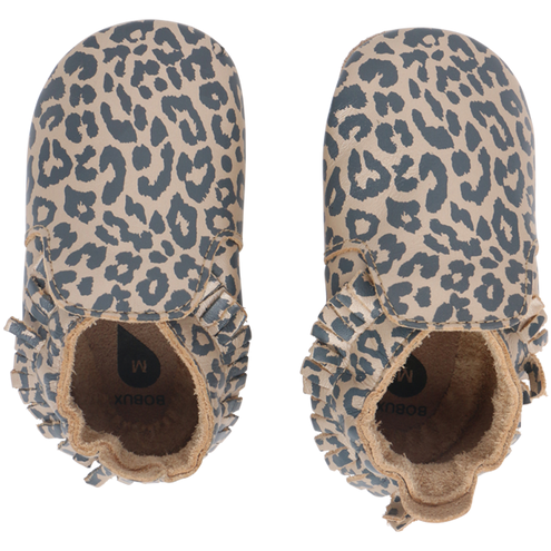 Bobux Baby Soft Sole Leopard Print