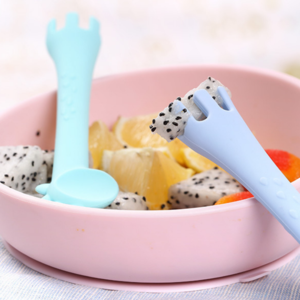 Mama & Boo Silicone Feeding spoon-fork