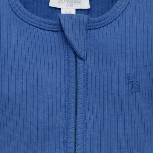 Purebaby Rib Growsuit Waterfall