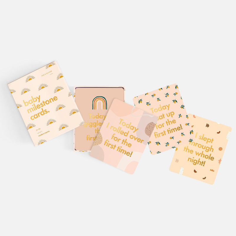 Fox & Fallow Milestone Cards Boho