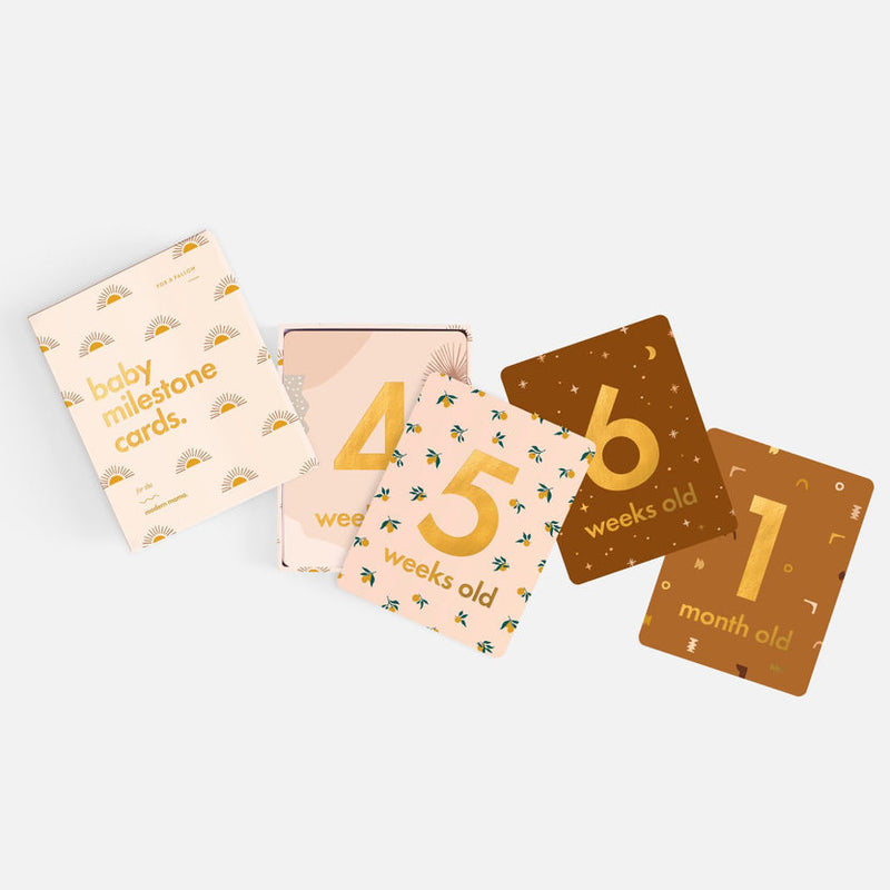 Fox & Fallow Milestone Cards Boho