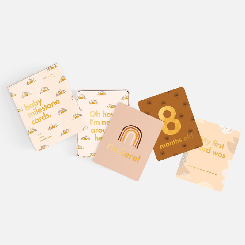 Fox & Fallow Milestone Cards Boho