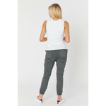 Legoe Denim Jogger Washed Khaki