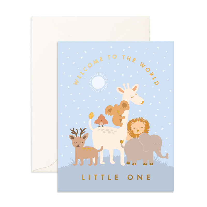 Fox & Fallow Card Little One Winter
