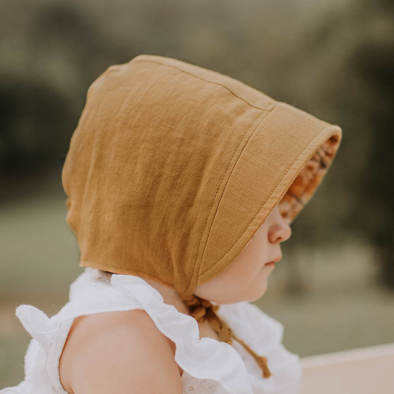 Sale Bedhead Baby Bonnet Reversible Mabel/Maize