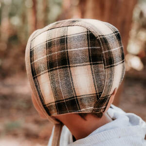 A Bedhead Bonnet Reversible Thomas/Taupe