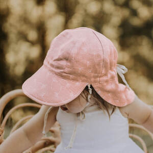 Sale Bedhead Baby Reversible Flap Sun Hat Frances/Flax