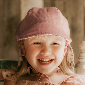 Bedhead Baby/Toddler Reversible Flap Hat Penelope/Rosa