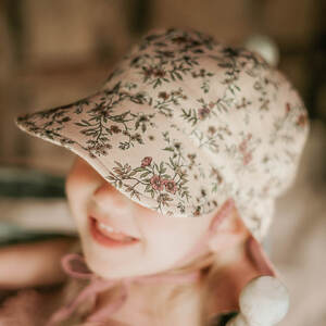 Bedhead Baby/Toddler Reversible Flap Hat Penelope/Rosa