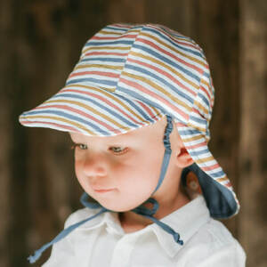 Bedhead Baby/Toddler Flap Hat Reversible Sammy/Steele