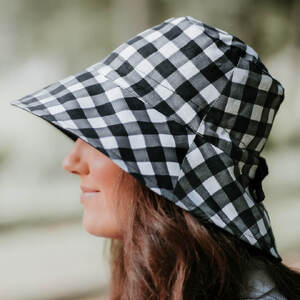 Bedhead Vacationer Reversible Ladies Sun Hat Blake/Ebony