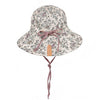 Bedhead Reversible Linen Panelled Bucket Hat Penelope/Rosa
