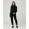 Ripe Morgan Side Split Nursing Knit Black