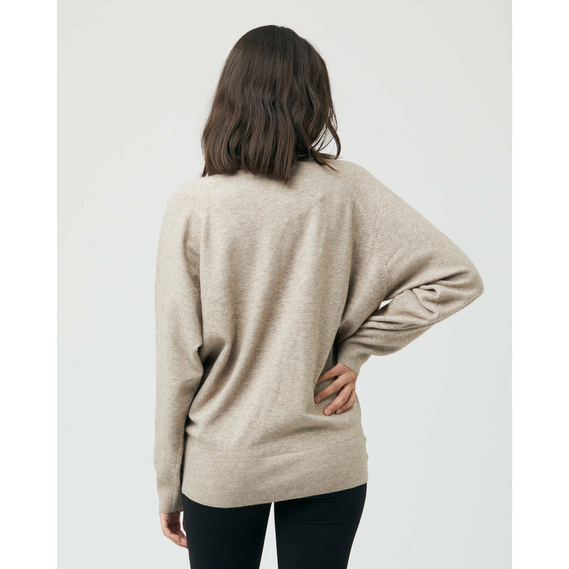 Ripe Megan Nursing Knit Latte