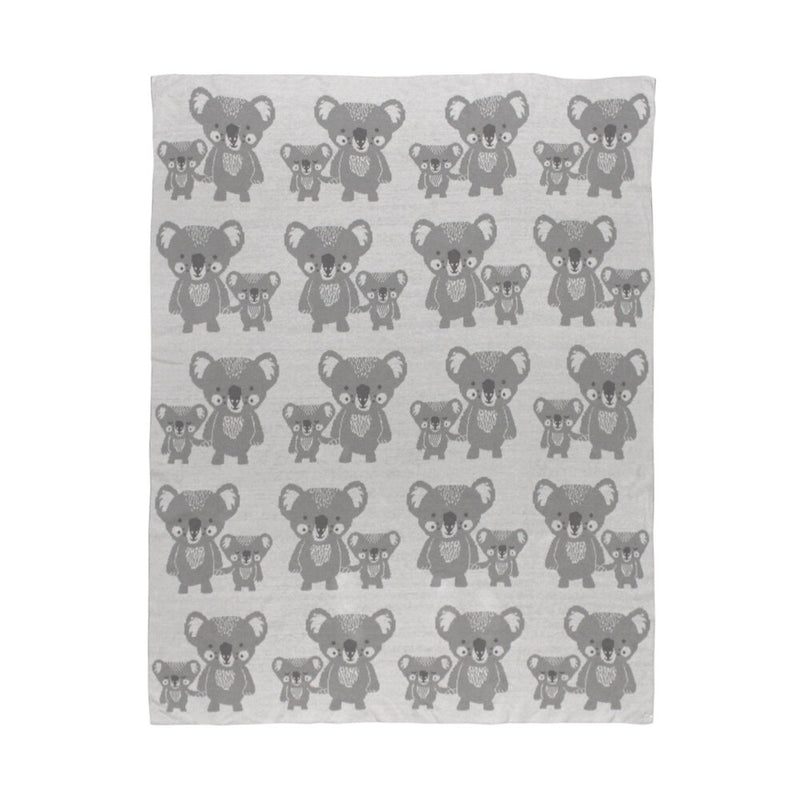 Mister Fly Knitted Blanket Koala