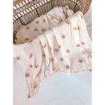 Fox & Fallow Organic Muslin Wrap Swaddle Palmetto