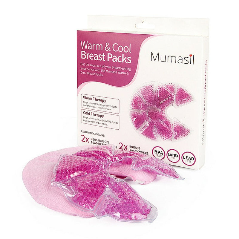 Mumasil Reusable Warm & Cool Breast Pads