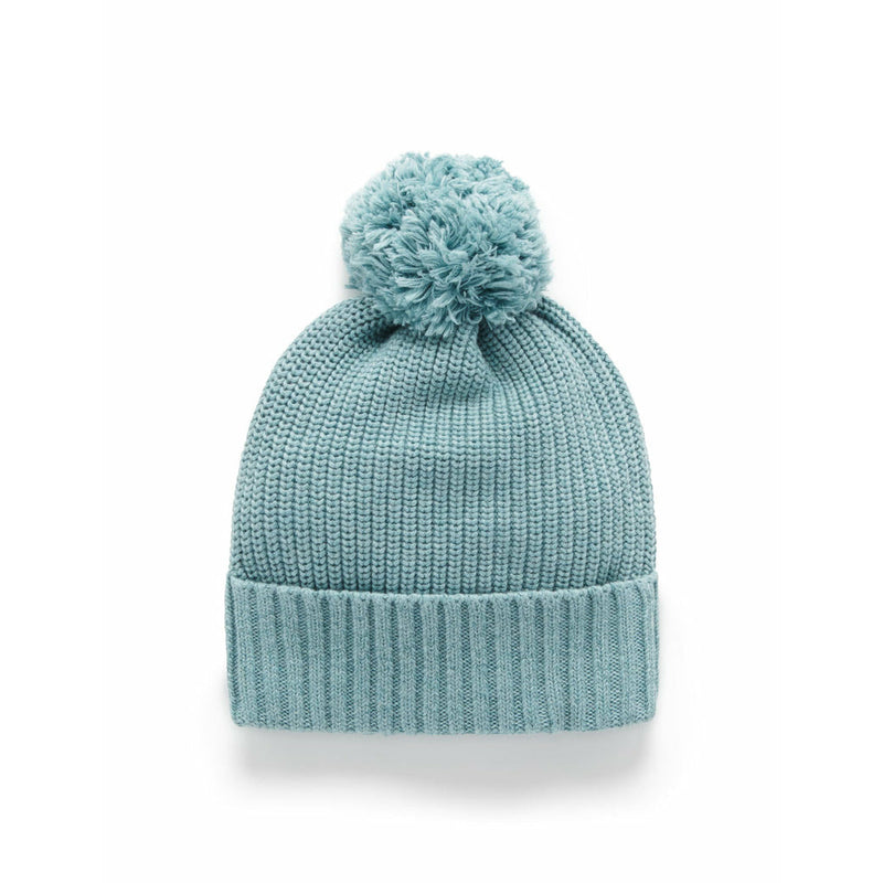 Sale Purebaby Beanie Fishermans Moss